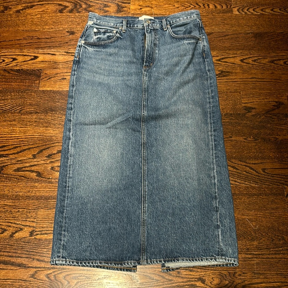 Citizens of Humanity long denim skirt
